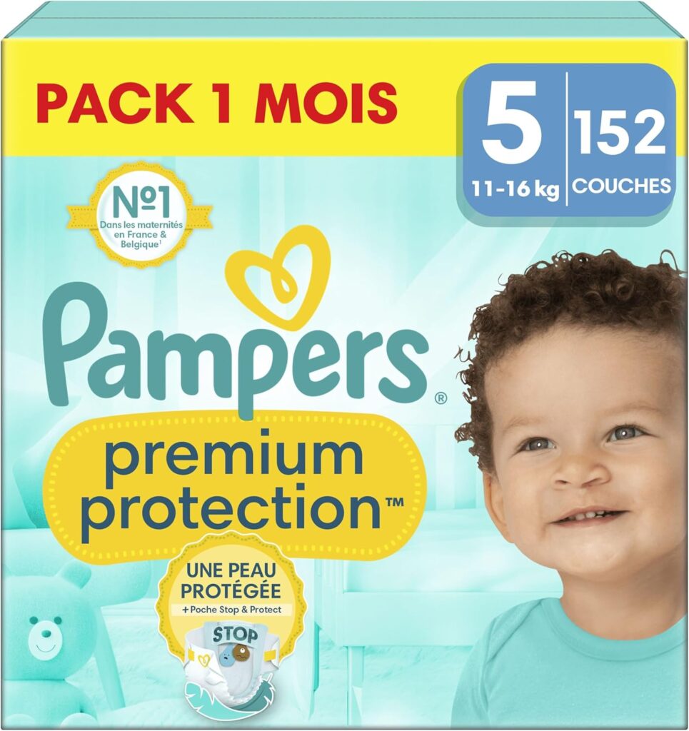 Pampers taille 5 premium protection